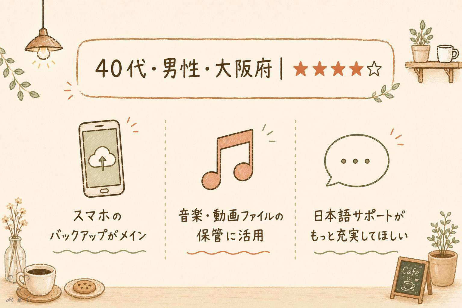 pCloud利用者レビュー 40代男性大阪府 セール購入と買い切り料金の評判