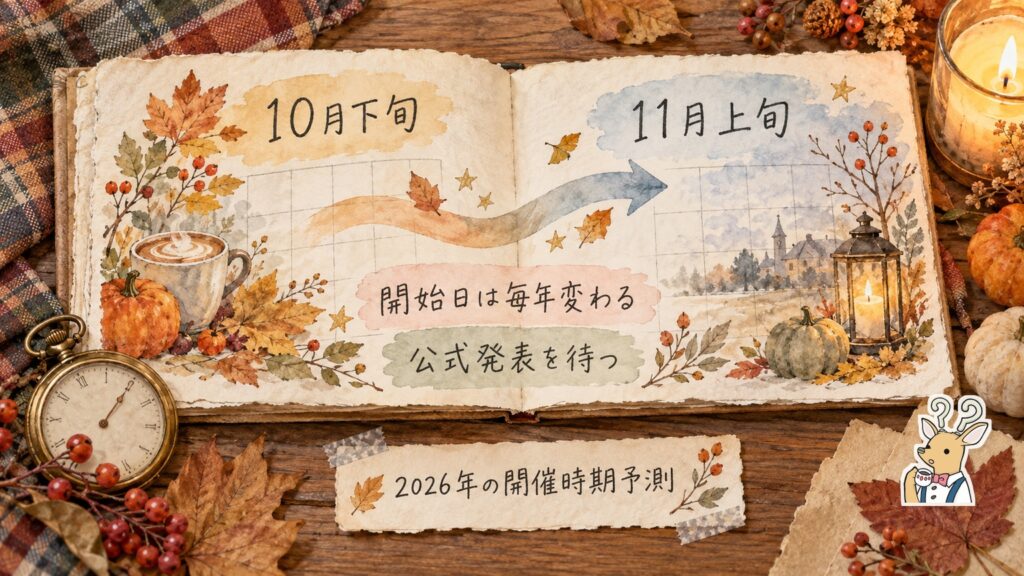 2026年のpCloudハロウィンセールの開催時期予測。10月下旬から11月上旬で、開始日は毎年変わるため公式発表を待つ